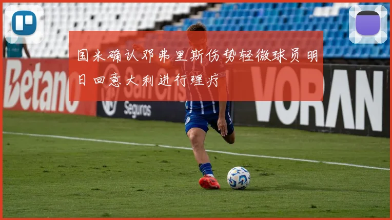 国米确认邓弗里斯伤势轻微球员明日回意大利进行理疗